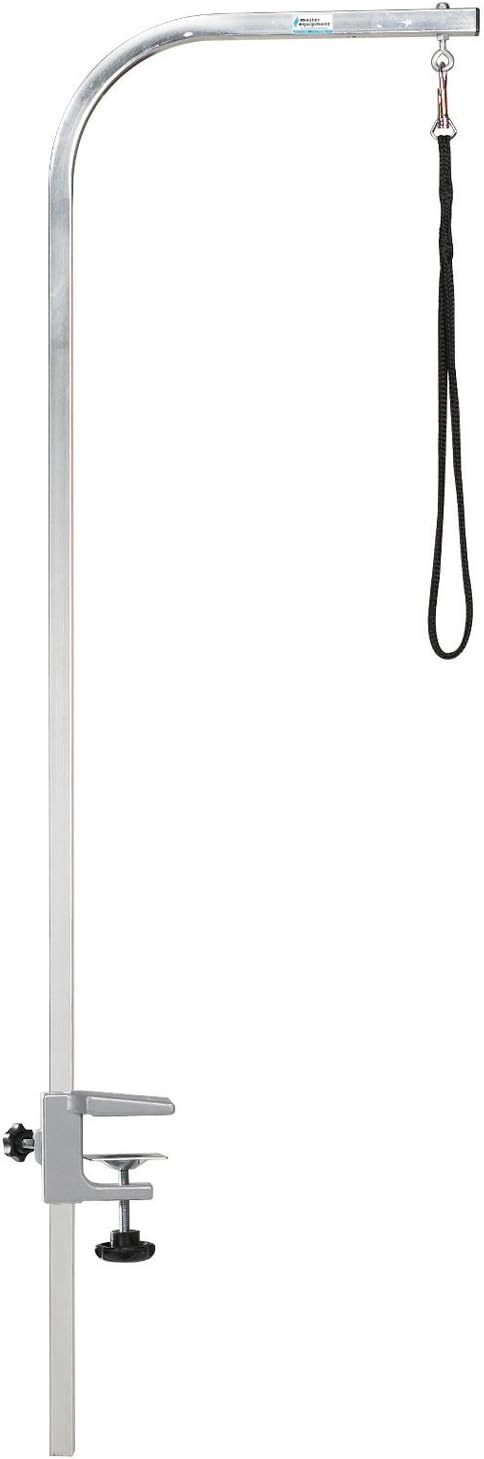 Master Equipment Zinc-Plated Steel Dog Grooming Arm with Clamp, 48-Inch, Silver