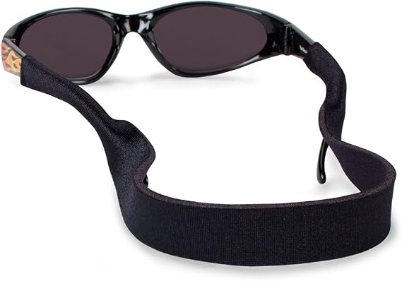 Croakies Kids' Croakies Eyewear Retainer, Black, Model:CRK3HT, Black, 1 Pack Kids