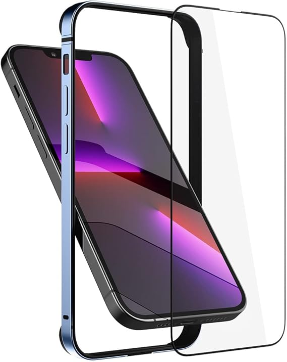 Slim Metal Bumper Case Compatible with iPhone 141313 Pro, Metal Bumper Cover with Soft TPU Inner [No Signal Interference][Support Wireless Charging] for iPhone 141313 Pro 6.1 inch, Sierra Blue