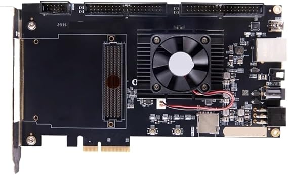 FPGA Development Board Artix UltraScale+ XCAU15P FMC HPC