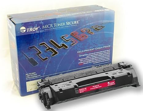 TROY 02-81551-001 OEM Toner - 401 High Yield MICR Toner Secure Cartridge (6800 Yield) (Compatible with HP LaserJet Pro 400 M401 Printers HP Toner OEM# CF280X)