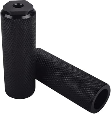 2 PCS Bicycle Pegs, Bicycle Foot Pegs Bike Pegs Bicycle Pegs Bicycle Footrests for Mountain Bikes Black