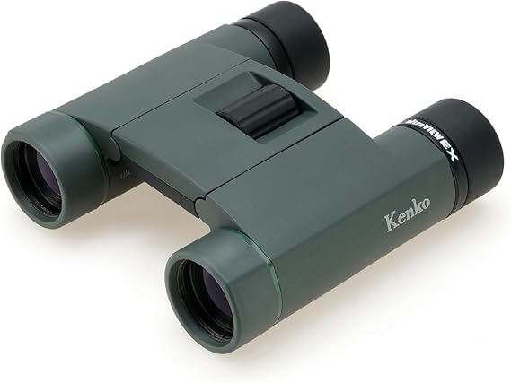 Kenko Binocular Ultraview EX Pocket 8x25, Roof Prism, Lightweight & Compact, IPX7 Waterproof, Made in Japan, 407004