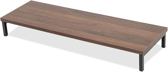 Monitor Stand Desk Rack Tabletop Rack Monitor Stand Storage Wooden Wood Grain Desktop LCD Monitor Stand Laptop Storage Desk Rack Office Telecommuting Home Office tks-stbk2508-80-br Width 80cm x