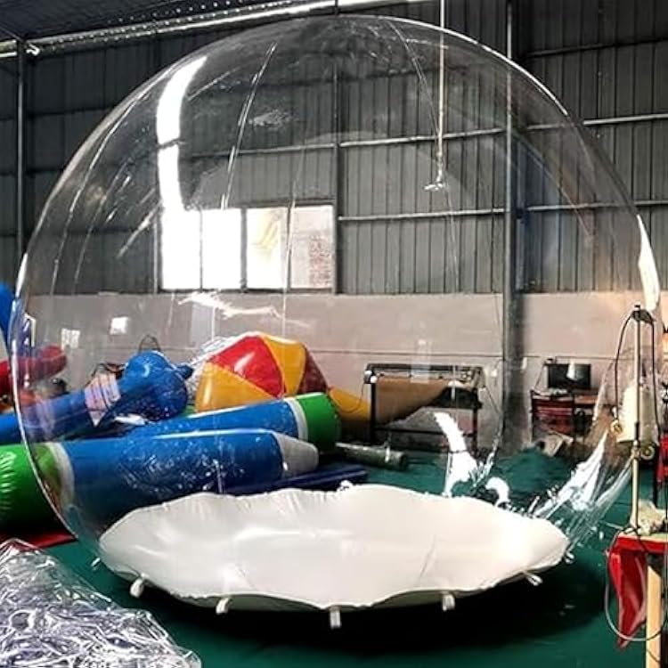 Inflatable Bubble Tent, Clear Luxurious, Inflatable Dome Bubble House, Transparent Large Outdoor Tents, for Camping Backyard Large Family Tents,3M10FT