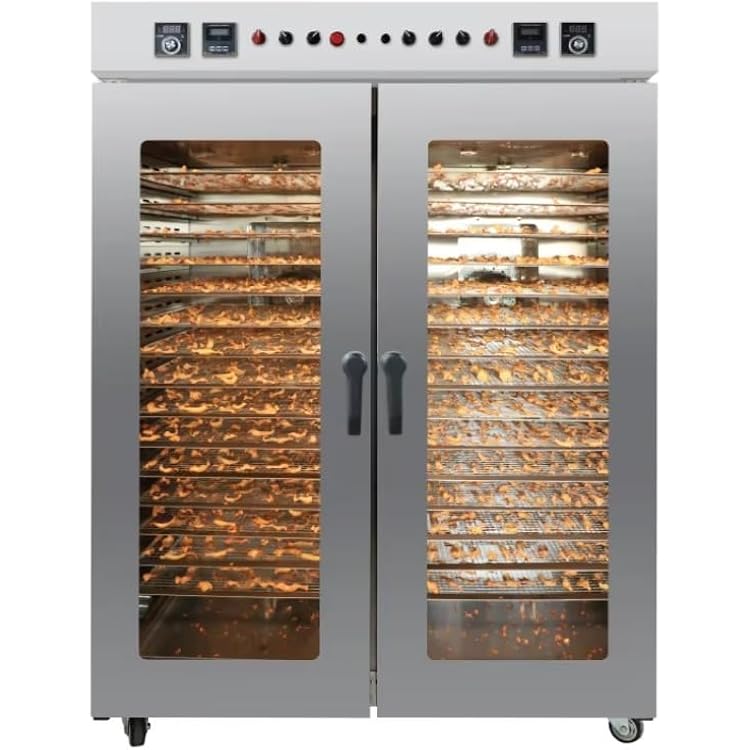 Commercial Food Freeze Dryer, for School and Institutional Meal Preservation Professional Lyophilizer for Shelf-Stable Bulk Lunch and Emergency Rations