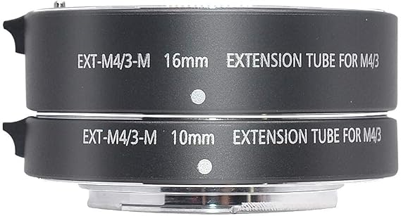 EXT-M4/3-M 10mm 16mm Automatic Extension Tube for Olympus Panasonic Micro 4/3 System Camera