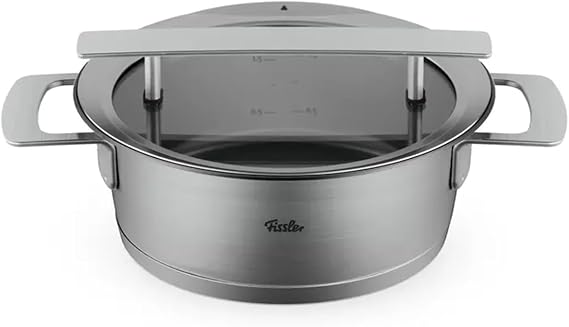 Fissler Phi Collection Cam Kapaklı Sığ Tencere Renkli 20 cm