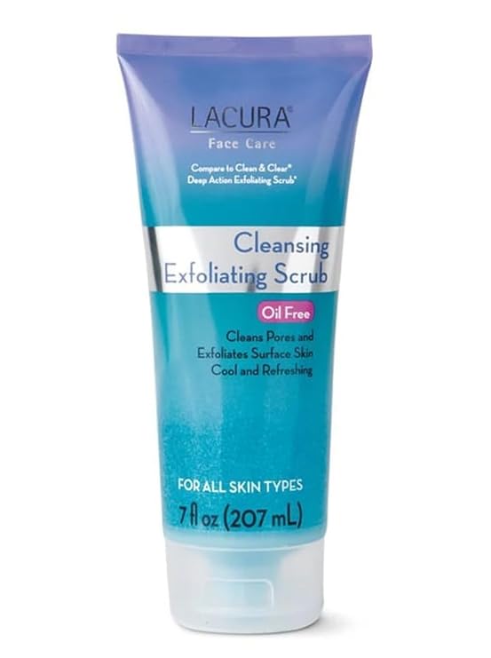 Lacura Face Care Cleansing Exfoliating Scrub 7fl oz 207ml (Made in Germany)
