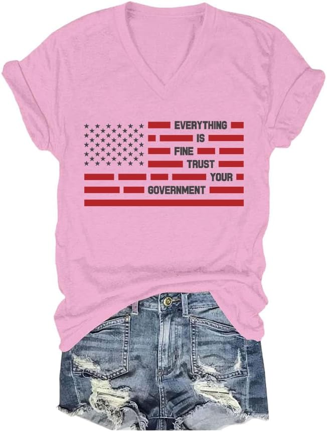 Everything is Fine Trust Your Government Shirt, Everything is Fine Trust Your Government T-Shirt