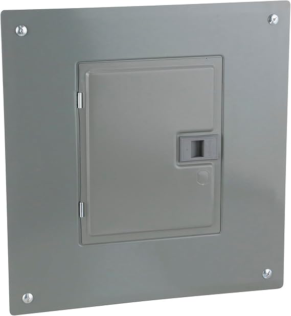 Square D - HOM816M100PC Homeline 100 Amp 8-Space 16-Circuit Indoor Main Breaker Load Center with Cover (Plug-on Neutral Ready),