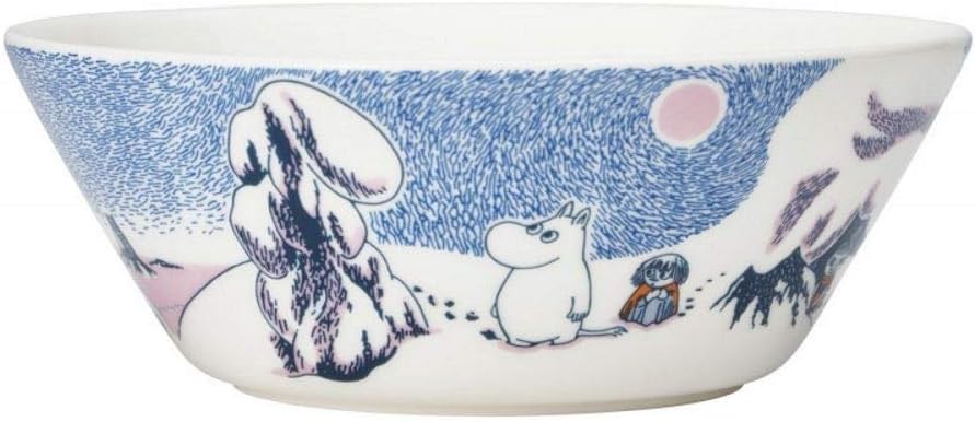 Arabia Moomin Seasonal Bowl Crown Snow Load Winter 2019 15 cm
