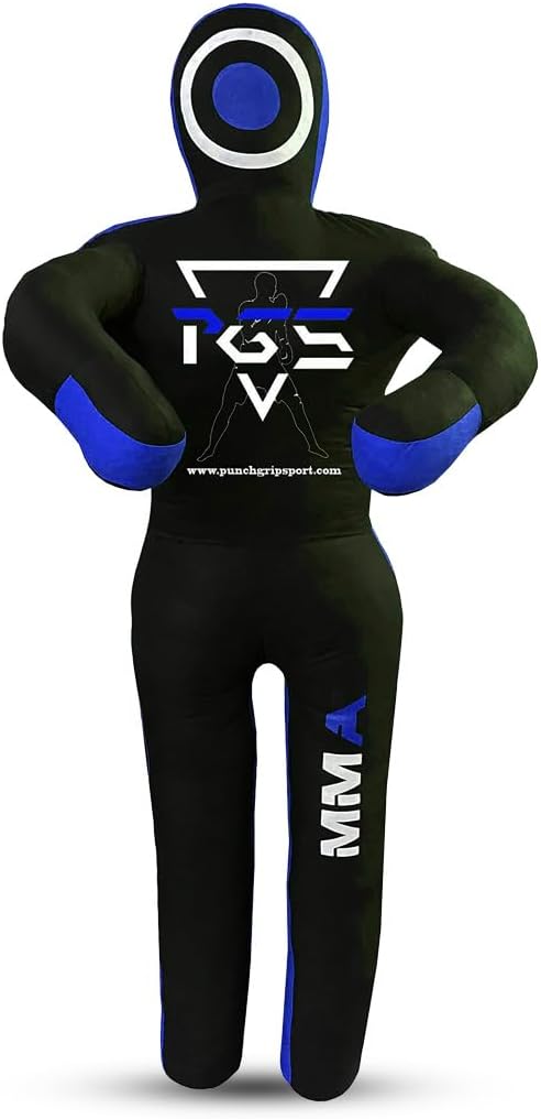 MMA Grappling Dummy Brazilian JIU Jitsu BJJ Punching Bag for Self Defense Wrestling Judo Karate Boxing Throwing Submission Standing Position - UNFILLED