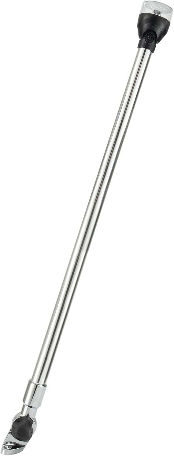 DeckMate 42" LED Stern Light Pole with Locking Collar
