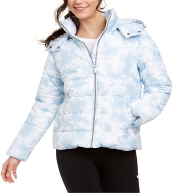 Calvin Klein Women's Polyfill Printed Puffer Jacket