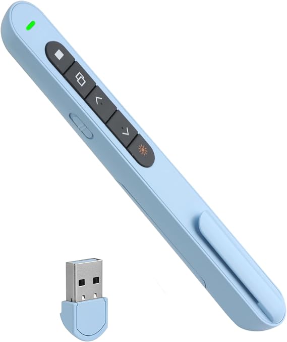 Slide Clicker USB Presentation Remote, Wireless Whiteboard Clicker
