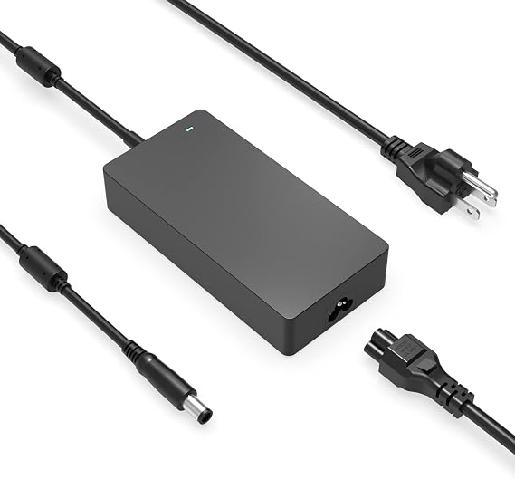 180W 130W Power Supply Fit for Dell Dock WD19 K20A001,Business Monitor Dock WD15 K17A001,Thunderbolt Dock WD19TB WD19TBS TB15 TB16 TB18DC K16A K16A001 AC Charger Adapter Cord UL Listed