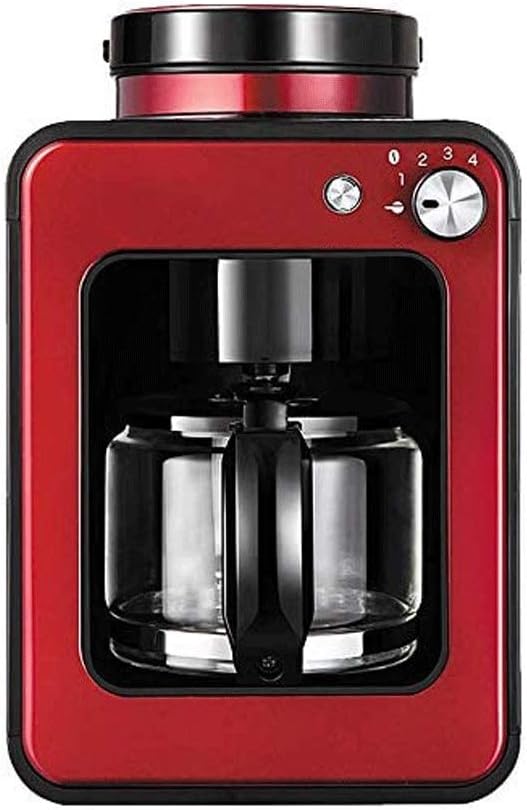 Coffee Machine Drip Maker, Grind and Brew Automatic Machine with Built-In Burr Coffee Grinder