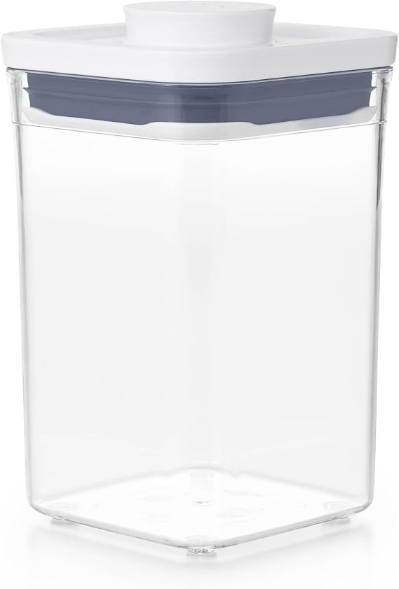 OXO - Good Grips POP saklama kabı, hava geçirmez, gıda için kapaklı istiflenebilir saklama kutusu, 1 l, şeker ve daha fazlası için