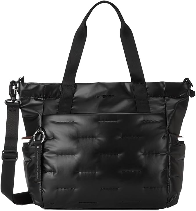 Hedgren Puffer Tote Bag, Lightweight, Multiple Pockets, Water-Repellent
