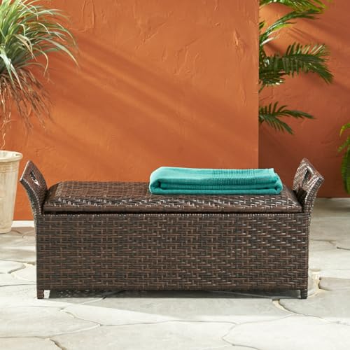 Modern Wingbk Upholstered Storage Bench with Padded - Perfect compatible with Entryway, Living Room, or Bedroom Storage Solution