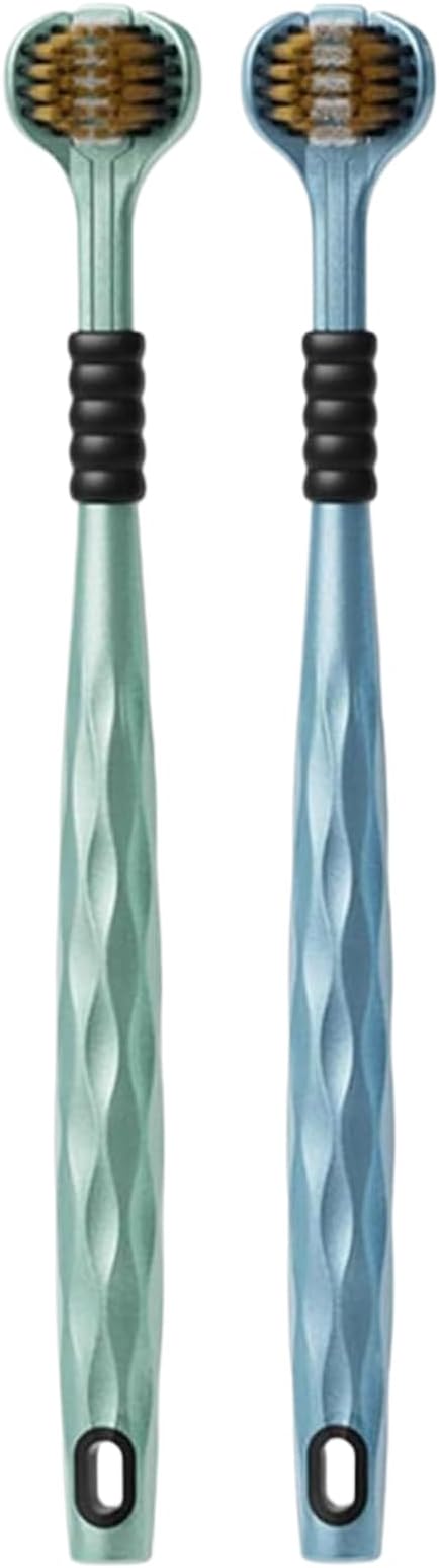 Special Needs Toothbrush 360 Degree Portable Bristle Cleaning Tool