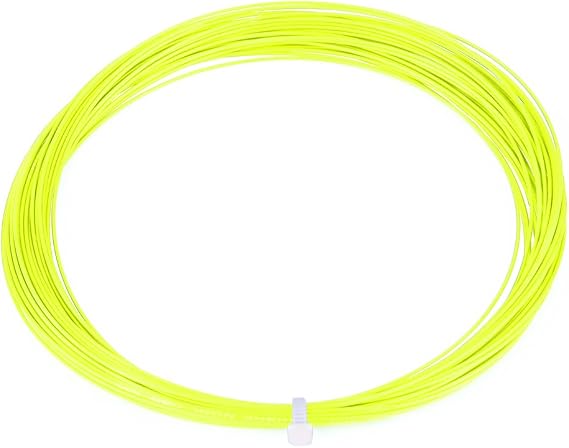 Qiilu Bg65 Badminton String Repair Kit Nylon 10M Durable Nylon High Flexibility Badminton Racket Racquet String Line(Fluoresnt Green)