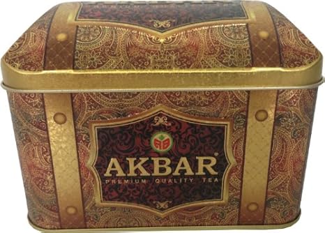 Akbar Tea Gourmet Gift Tin Box 250 G Strawberry Cream