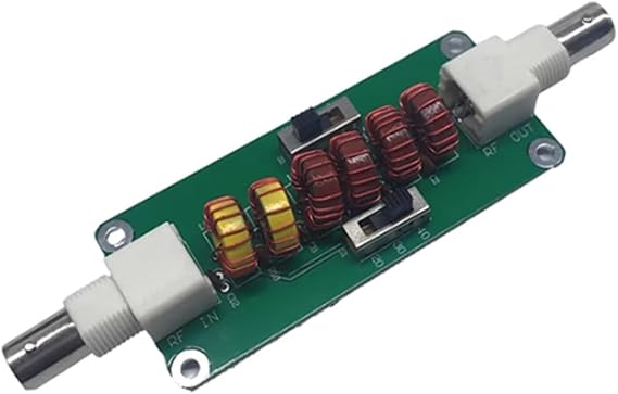 20m30m40mCW CW SSB Low Pass Filter LPF 7MHz 10MHz 14MHz Frequencies HighPerformance PEP 20W