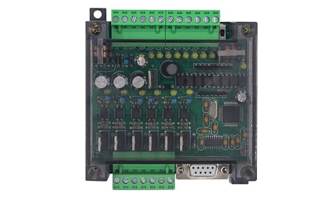 DIY PLC FX1N-14MT Industrial Control Board DC24V PLC Programmable Logic Controller Transistor Output 8 Point Input