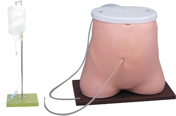 Peritoneal Dialysis Model Human Abdomen Model, Medical Training peritoneal Dialysis Model, Suitable for Medical Education and Demonstration
