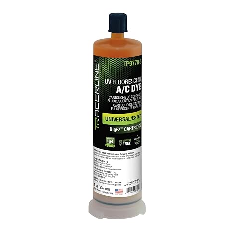 TRACERLINE Dye Cartridge,8 oz.