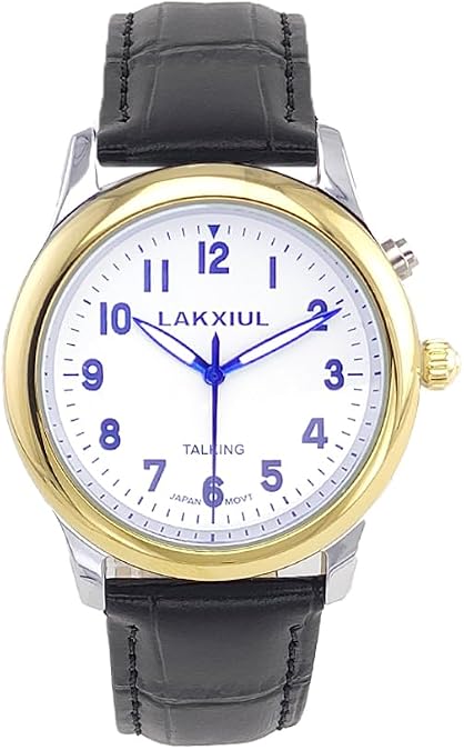 Spanish Voice Talking Watch for Blind, Visually impaired or Elderly,Men's Size