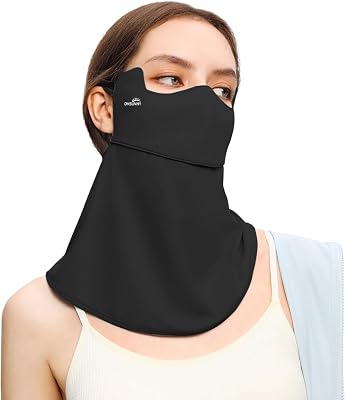 Sun Protection Face Mask Women UPF 50 UV Balaclava Face Cover Scarf Neck Gaiter Running Cycling Outdoor SLF5M119T