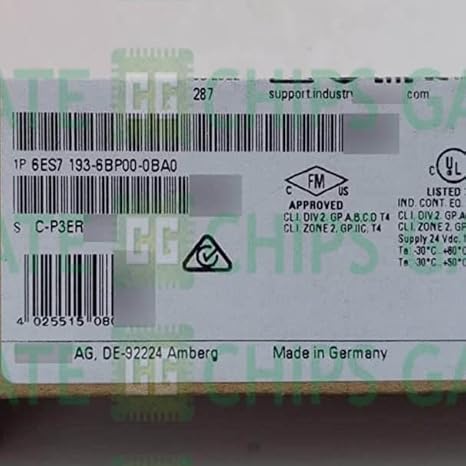 New 6es7193-6bp00-0ba0 Base Cell Module 200SP