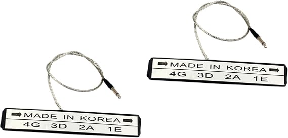 Ser of 2 Guitar Cello Pickup Piezo Pickup Sticks Piezo Under Saddle Passive
