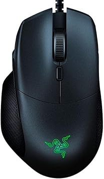 Razer Basilisk Essential Gaming Mouse 6400 DPI Optical Sensor - Chroma RGB Lighting - 7 Programmable Buttons - Mechanical Switches - Classic Black