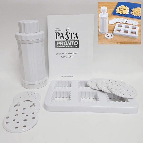 Fresh Pasta Maker Roller Machine Spaghetti Noodle Ravioli Cutter Kitchen Kit New