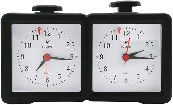 Analog Chess Clock Electronic Quartz Chess Timer Analogue Count Up Down Timer Game Timer I-go