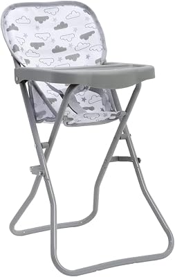 Adora Durable Twinkle Star Baby Doll High Chair for Feeding and Imaginative Pretend Play, Suits Most Stuffed Animals, Plush Toys, and Dolls up to 16 inches, Birthday Gift for Ages 3