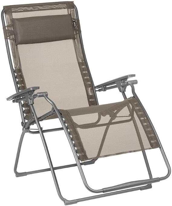 Lafuma Futura XL Batyline Iso Zero Gravity Recliner Chair, Graphite