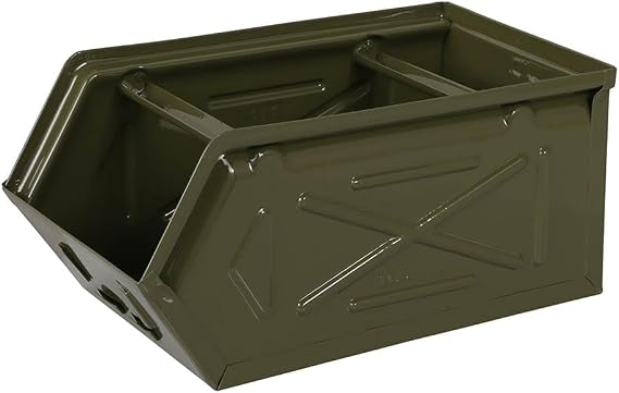 Dulton CH07-H298OV Parts Stocker, Olive, Easy Storage Container Box, Storage Box, Height 5.1 inches 130 mm, Width 6.7 inches 170 mm, Depth 11.0 inches 280 mm