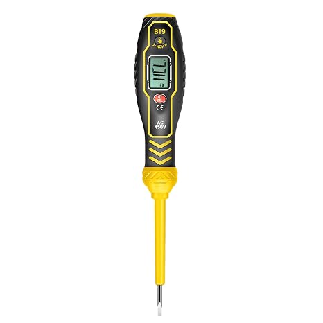 30V-1000V Diagnostic Breakpoint Finders Buzzer Alarm Electricity Measurement Tool Test High Torqued Screwdriver Test Pen For Home/industrial Use