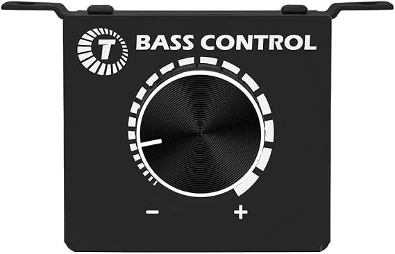 Taramps Universal Bass knob Control Car Bass Controller Volume Regulator Knob Amplifier RCA Audio ON/Off for Amp, Durable, Volume Remote, Black, Small, Adjuster