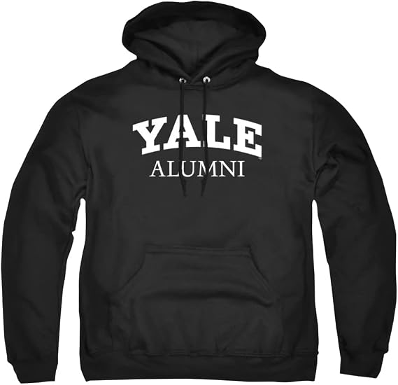 Yale University Official Alumni Unisex Adult Pull-Over Hoodie