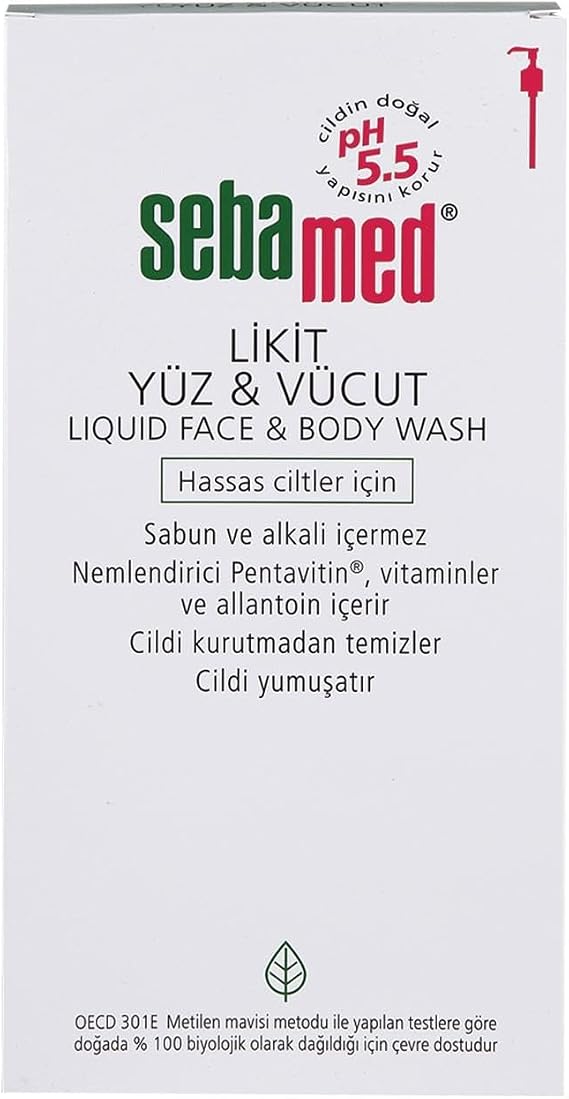 Sebamed Likit Yüz ve Vücut Temizleyici (1000 Ml)