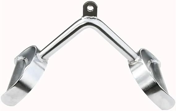 Cable Machine Attachment, V-Shaped Bar with D Handle, Cable Machine Attachment, LAT PullDown Bar for Upper Body Workouts