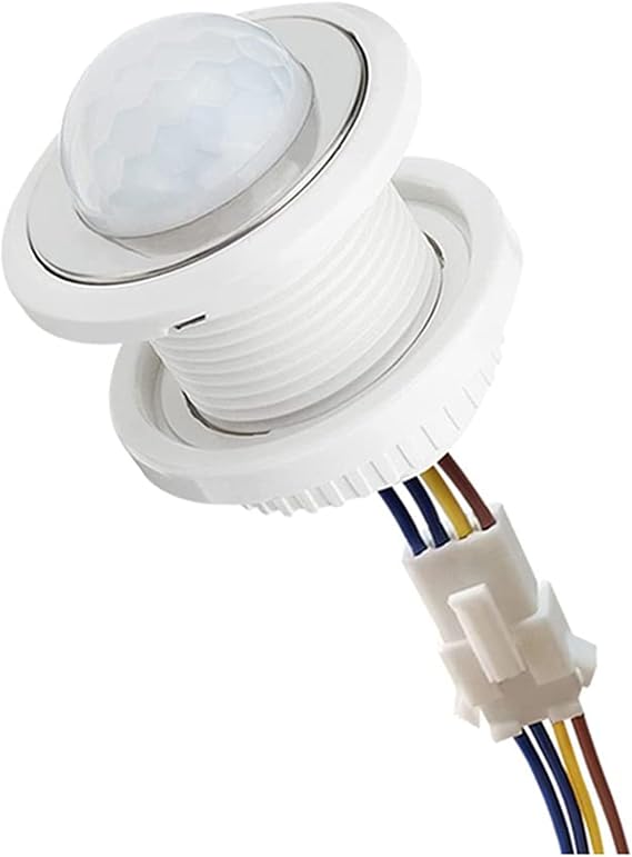 Mini Motion Sensor Light Switch 110-220V PIR Sensor Smart Detection Time Delay Adjustable Infrared Induction Detector