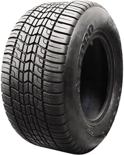 Ocelot Tee Pro 205/50-10 Golf Cart Tires, 4 Ply Construction, Smooth Ride, Quiet Operation, Turf-Friendly Tread 205/50-10 Golf Cart Tires Ideal for Golf Carts/Club Cars