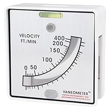 Dwyer Vaneometer Swing Vane Anemometer, 480, 25-400 FPM